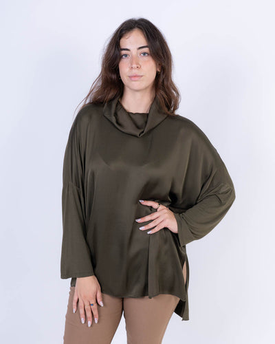 BLUSA ULIVO VERDE MILITARE