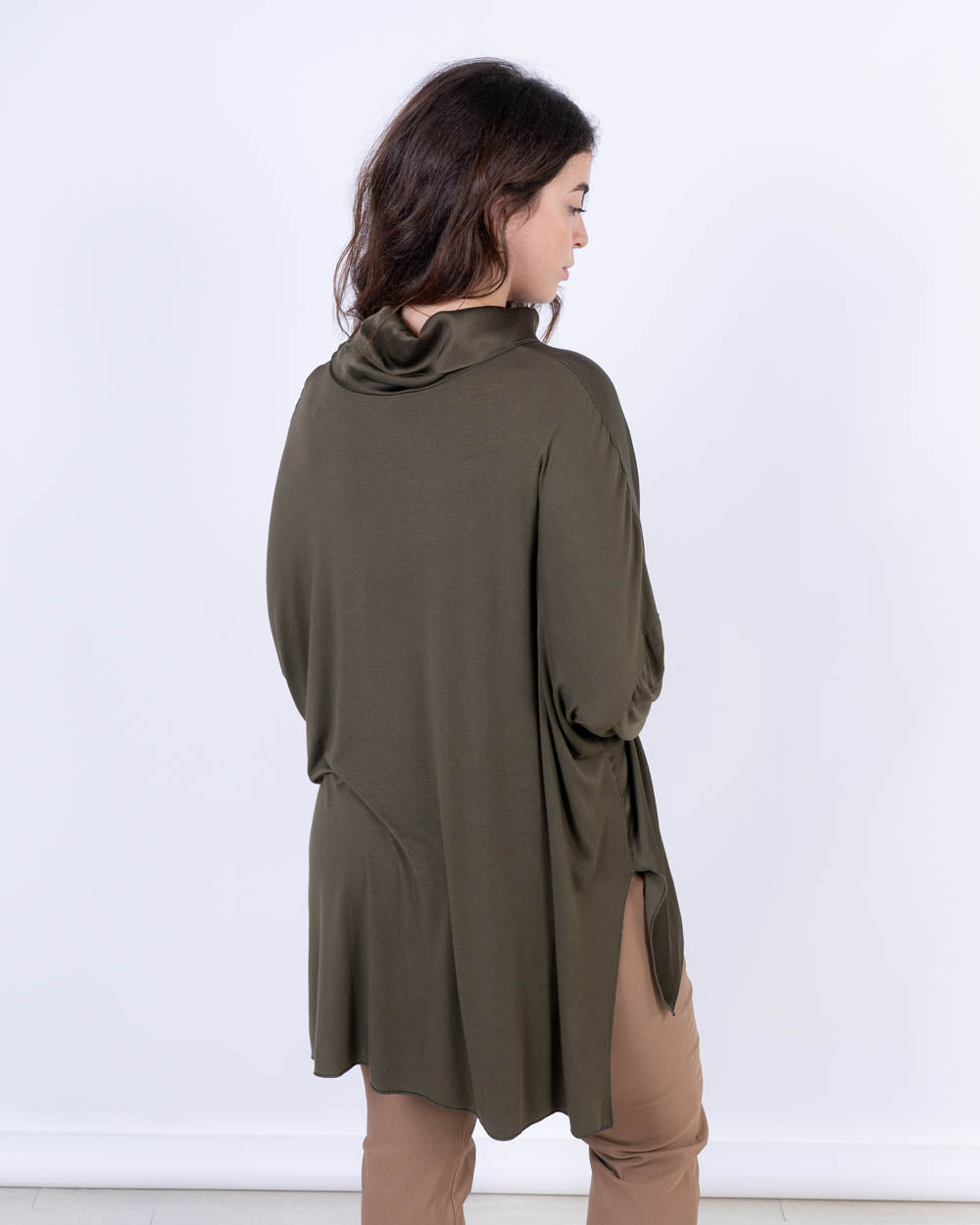 BLUSA ULIVO VERDE MILITARE