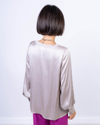 BLUSA VISCHIO SETA