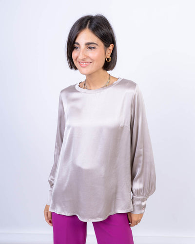 BLUSA VISCHIO SETA