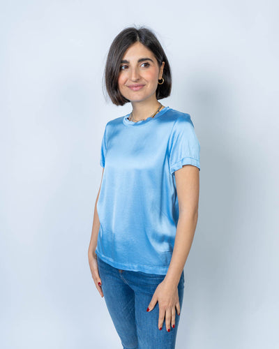 BLUSA WILLY TURCHESE