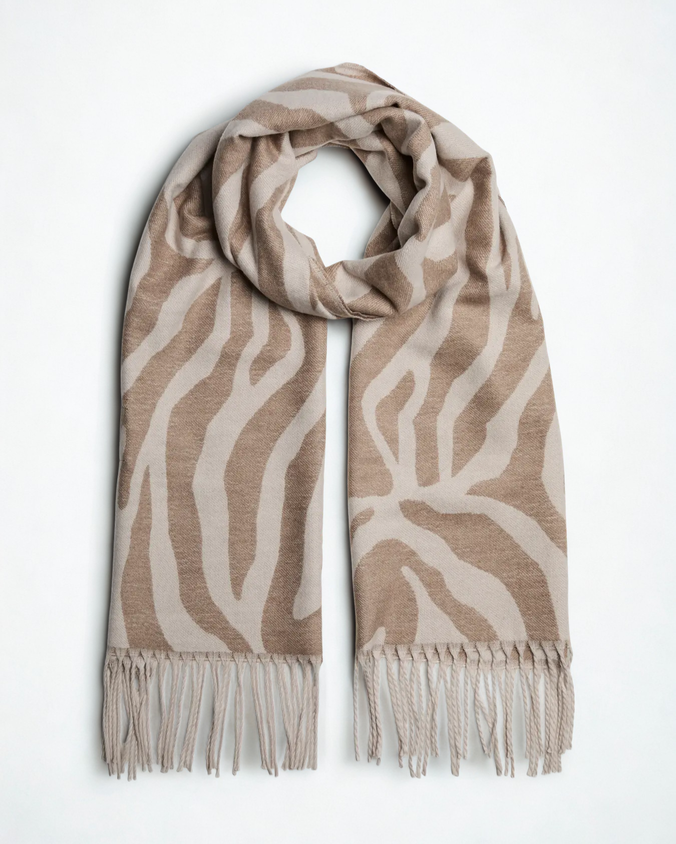 SCIARPA ELIN PANNA/BEIGE