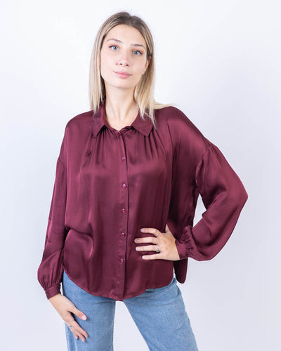 CAMICIA BETULLA BORDEAUX