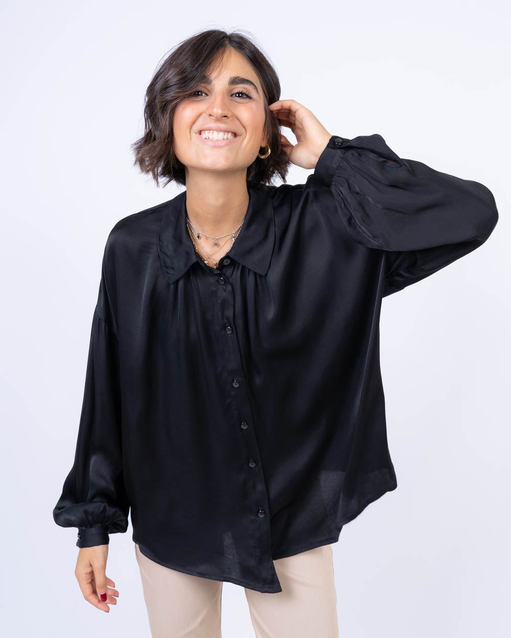 CAMICIA BETULLA NERO