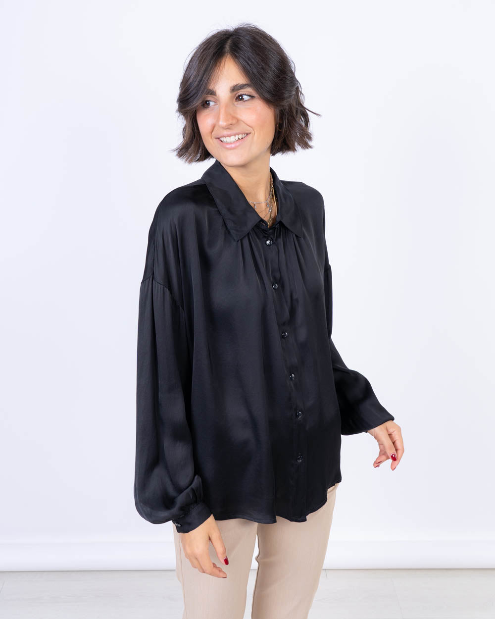 CAMICIA BETULLA NERO