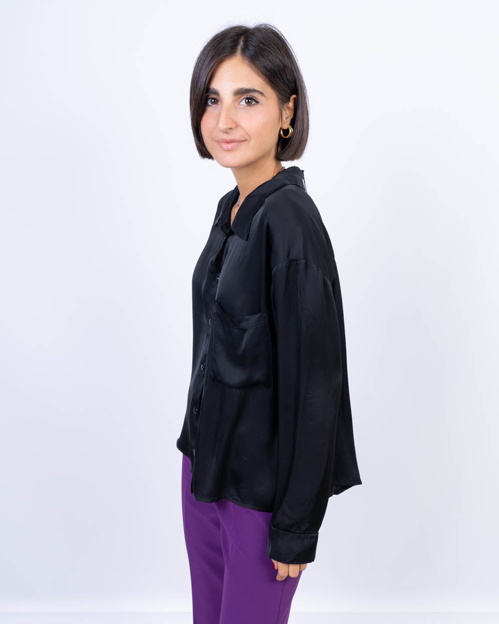 CAMICIA DAFNE NERO