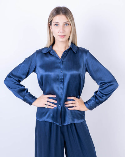 CAMICIA MARGHERITA BLU