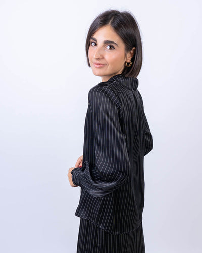 CAMICIA MARGHERITA NERO