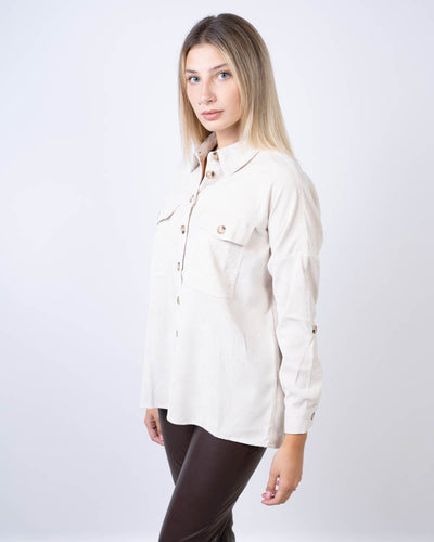 CAMICIA NINJA CREMA