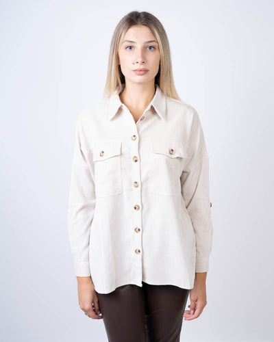 CAMICIA NINJA CREMA