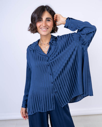 CAMICIA ORTENSIA BLU