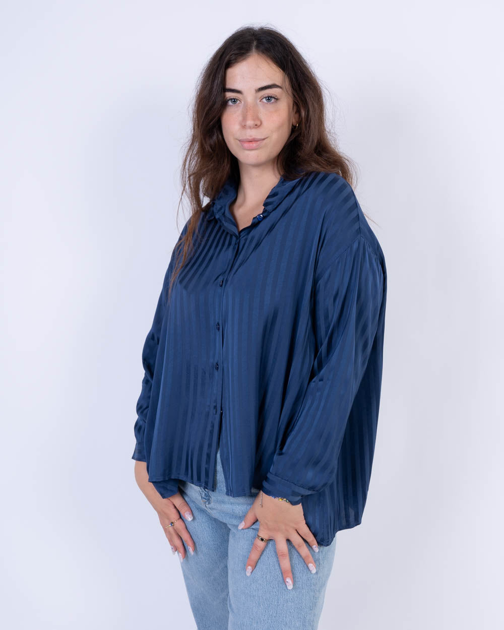 CAMICIA ORTENSIA BLU