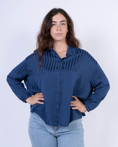 CAMICIA ORTENSIA BLU