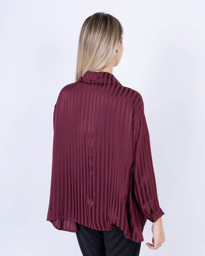 CAMICIA ORTENSIA BORDEAUX