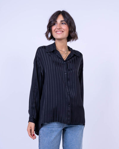CAMICIA ORTENSIA NERO