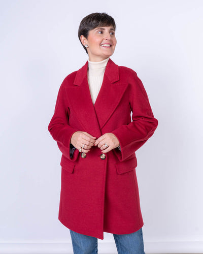 CAPPOTTO GLAM BORDEAUX
