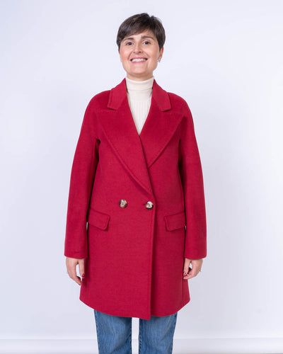 CAPPOTTO GLAM BORDEAUX