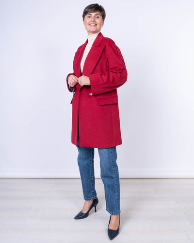 CAPPOTTO GLAM BORDEAUX