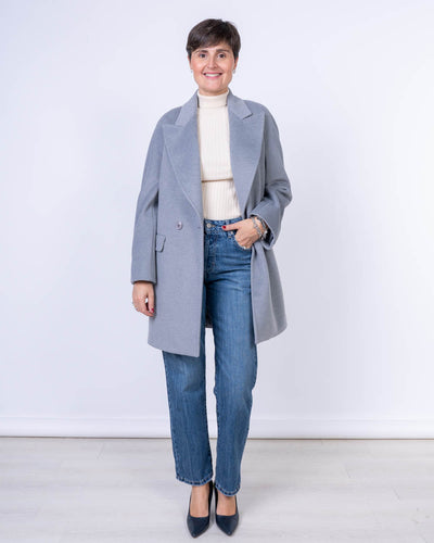 CAPPOTTO GLAM GRIGIO