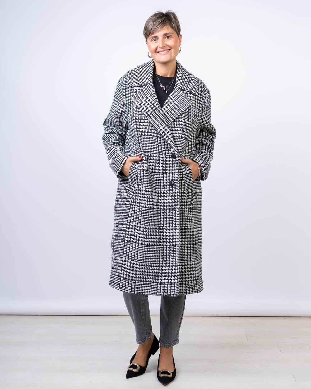 CAPPOTTO HANNA NERO