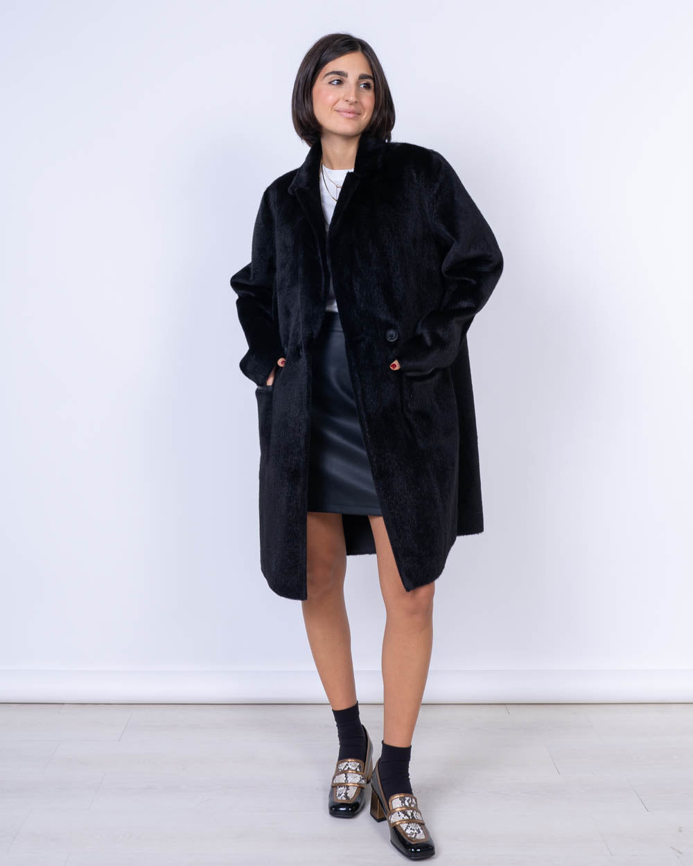 CAPPOTTO IVON NERO
