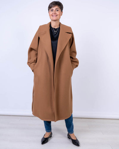 CAPPOTTO PALLONCINO CAMMELLO