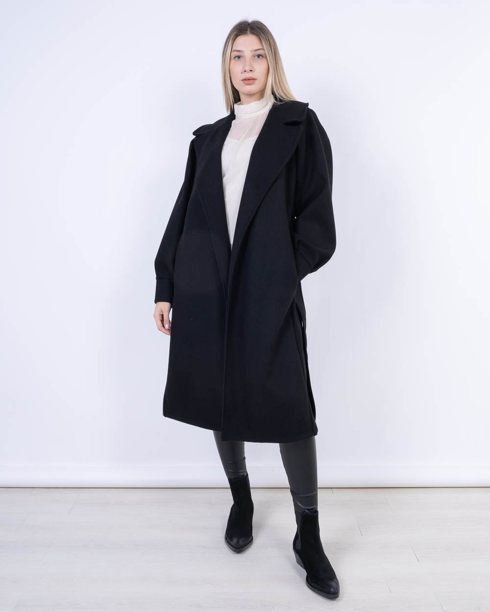 CAPPOTTO PALLONCINO NERO