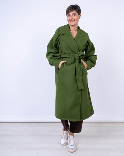 CAPPOTTO PALLONCINO PISTACCHIO