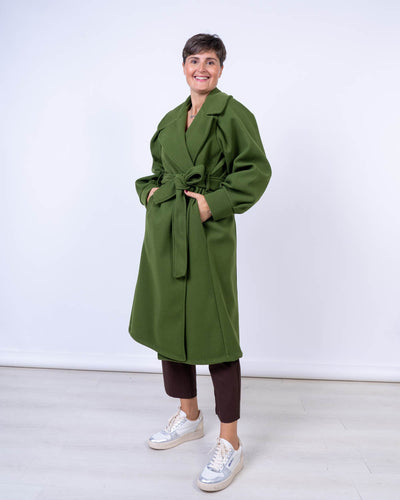 CAPPOTTO PALLONCINO PISTACCHIO