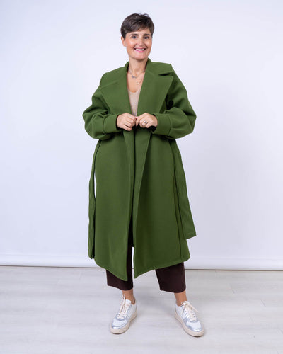 CAPPOTTO PALLONCINO PISTACCHIO