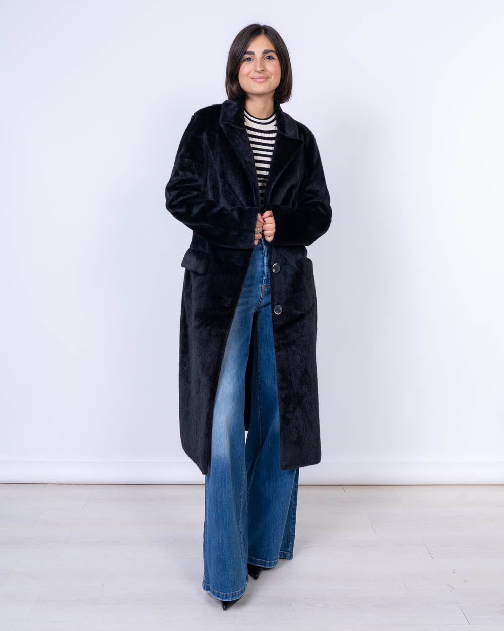 CAPPOTTO SAAMI NERO