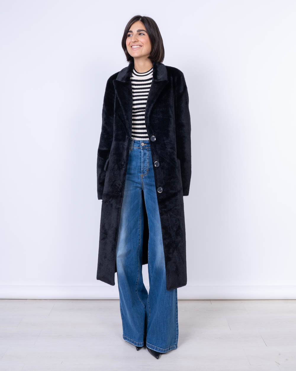 CAPPOTTO SAAMI NERO
