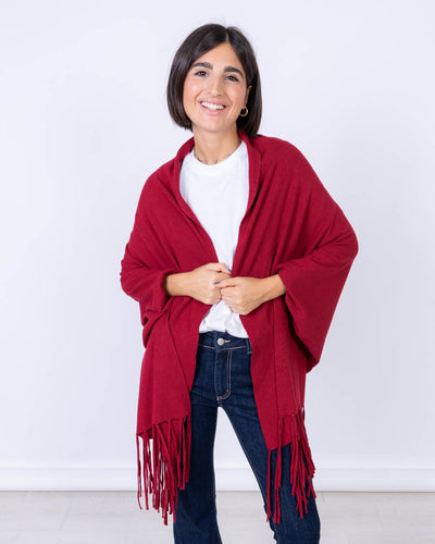 CARDIGAN MIRTO BORDEAUX