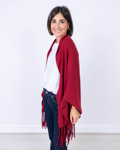 CARDIGAN MIRTO BORDEAUX
