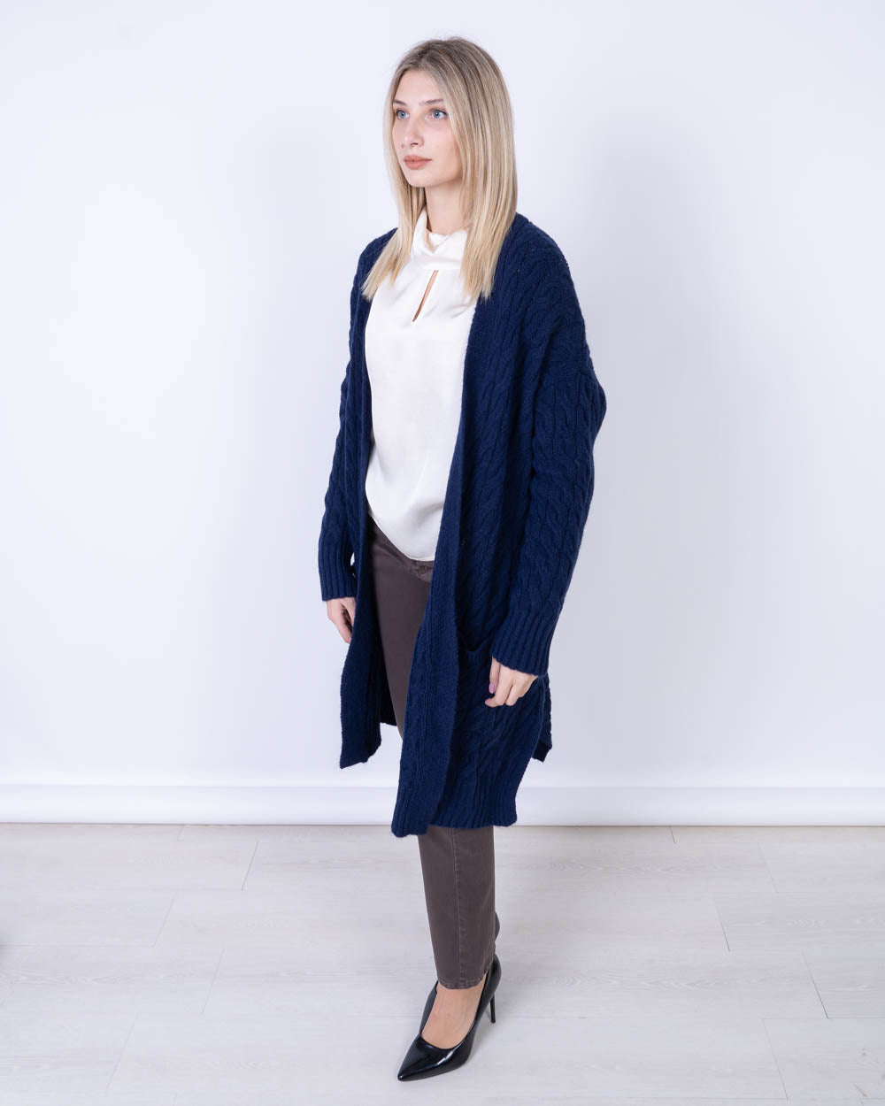 CARDIGAN PAPRICA BLU