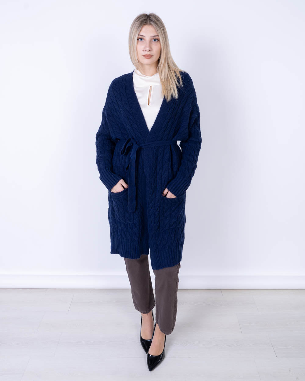 CARDIGAN PAPRICA BLU