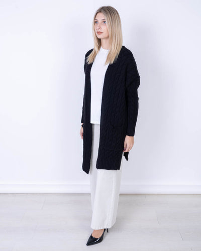 CARDIGAN PAPRICA NERO