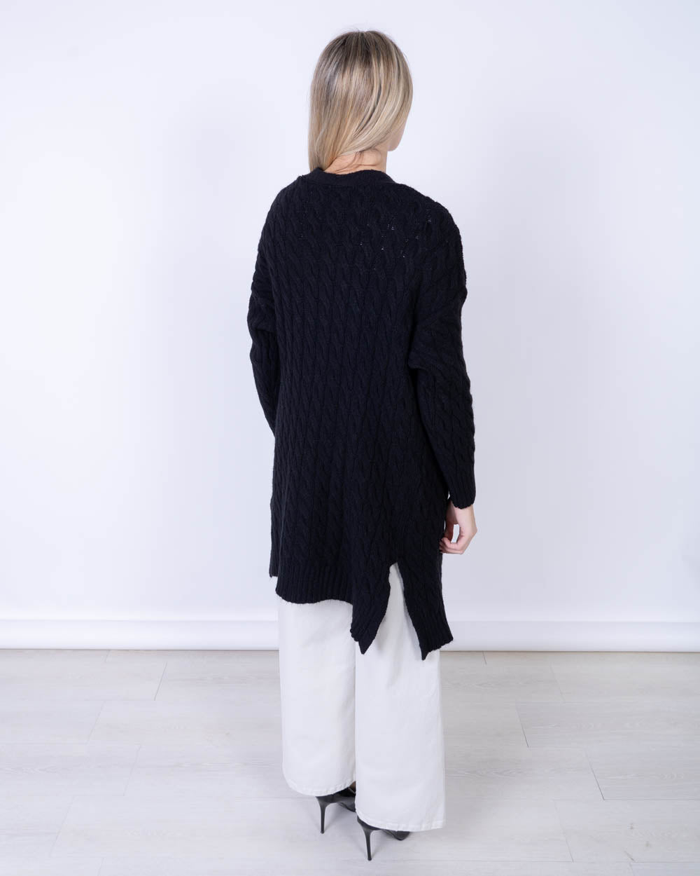 CARDIGAN PAPRICA NERO