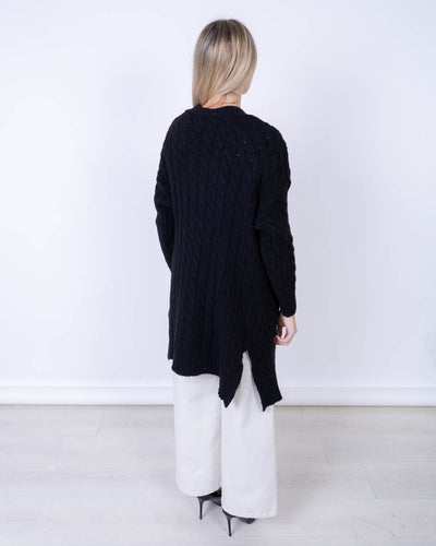 CARDIGAN PAPRICA NERO