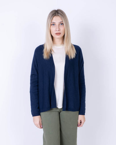 CARDIGAN ROSMARINO BLU