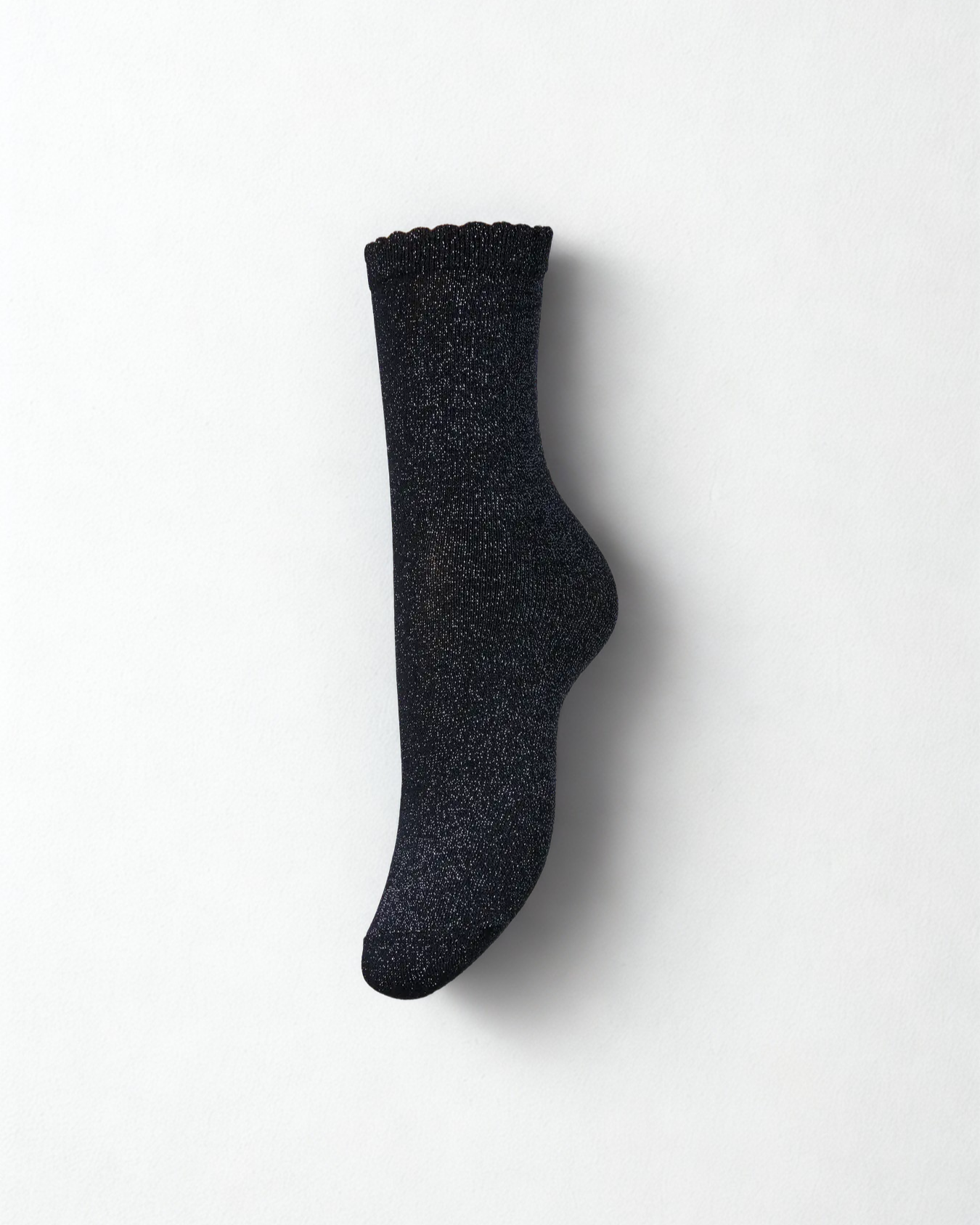 CALZINO SEBBY GLITTER BLU