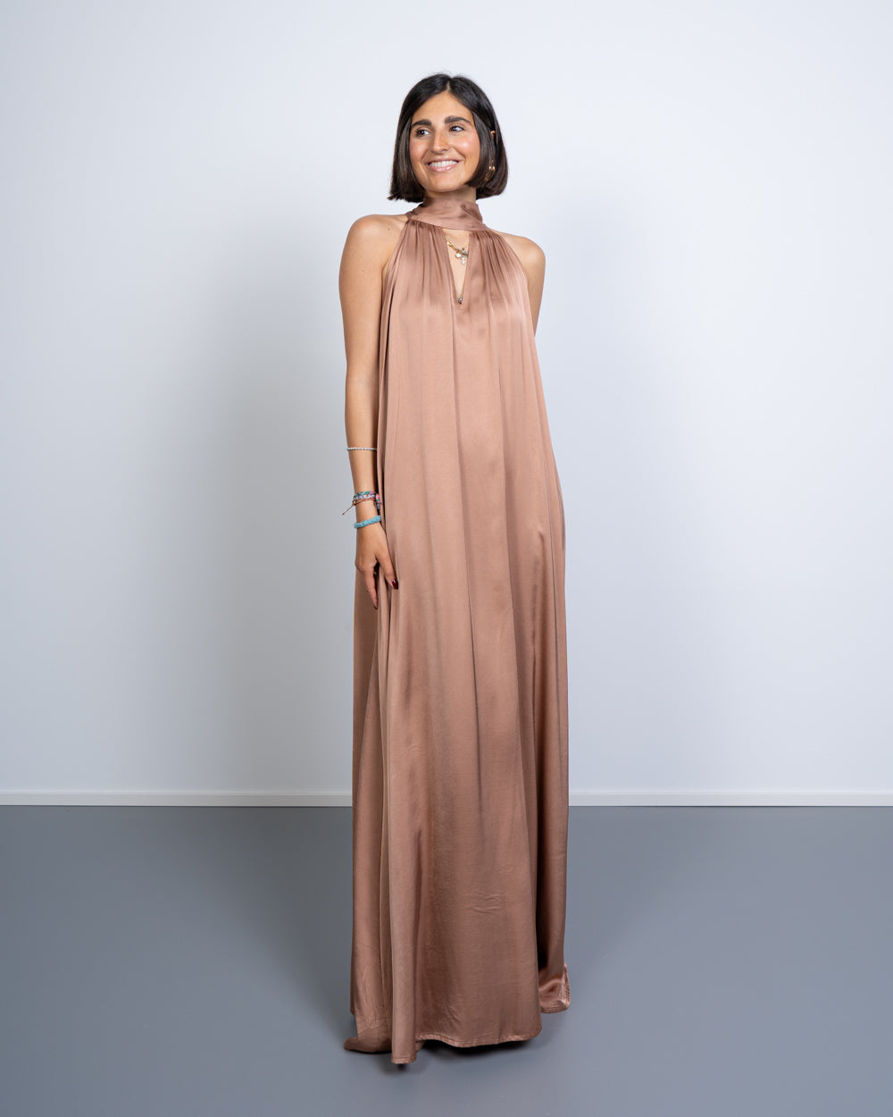 VESTITO IRENE CARAMELLO