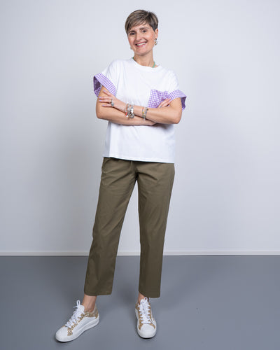 PANTALONE JENNIFER MILITARE