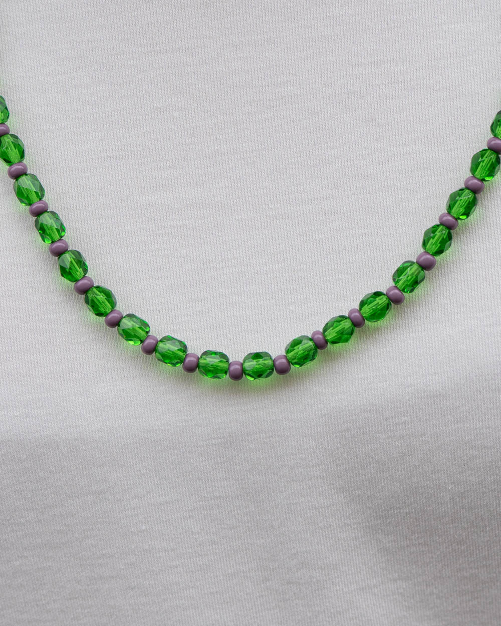 COLLANA CANDY LUNGA SMERLADO/VIOLA