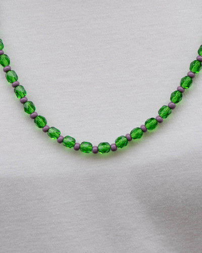 COLLANA CANDY LUNGA SMERLADO/VIOLA