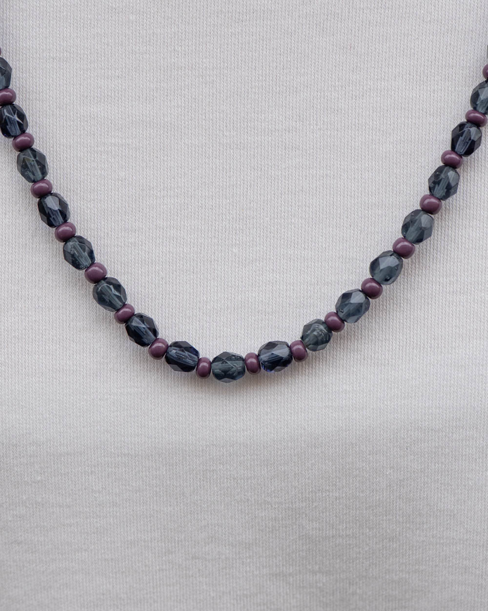 COLLANA CANDY LUNGA BLU/VIOLA