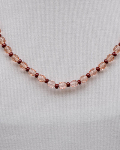 COLLANA CANDY LUNGA CIPRIA/MARRONE