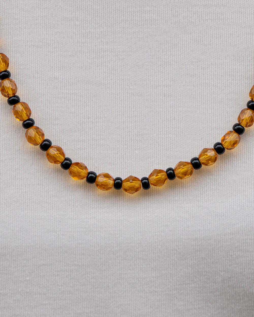 COLLANA CANDY LUNGA TOPAZIO/NERO