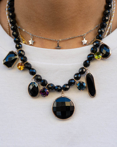 COLLANA MAGIC NERO/MULTI