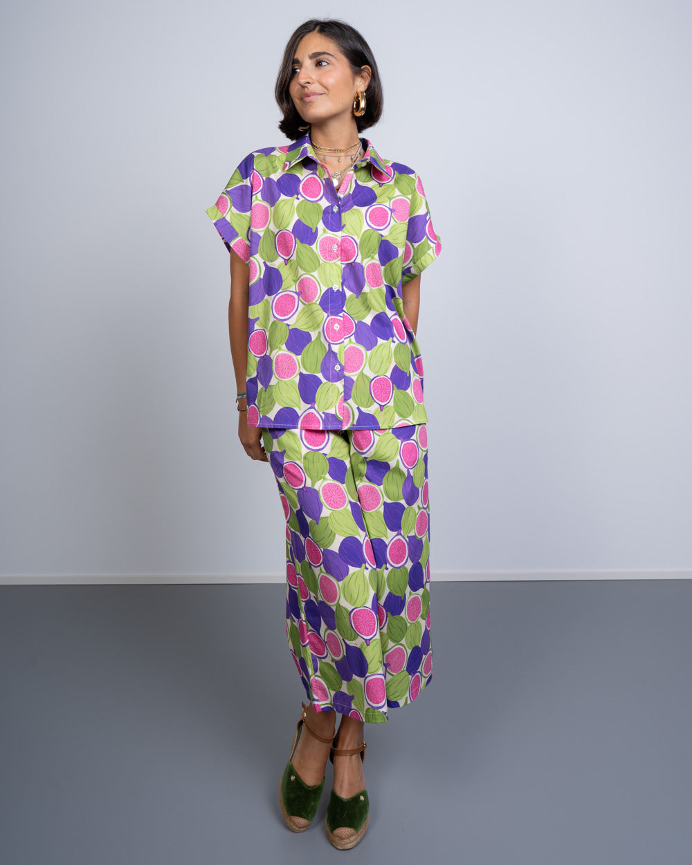 PANTALONE DINA FICHI